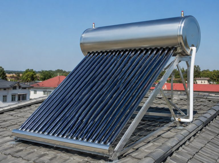 禹城家用一体式真空管太阳能热水器